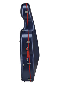 PURE GEWA Cello case Polycarbonate FUN - 4/4 (Blue / Black)