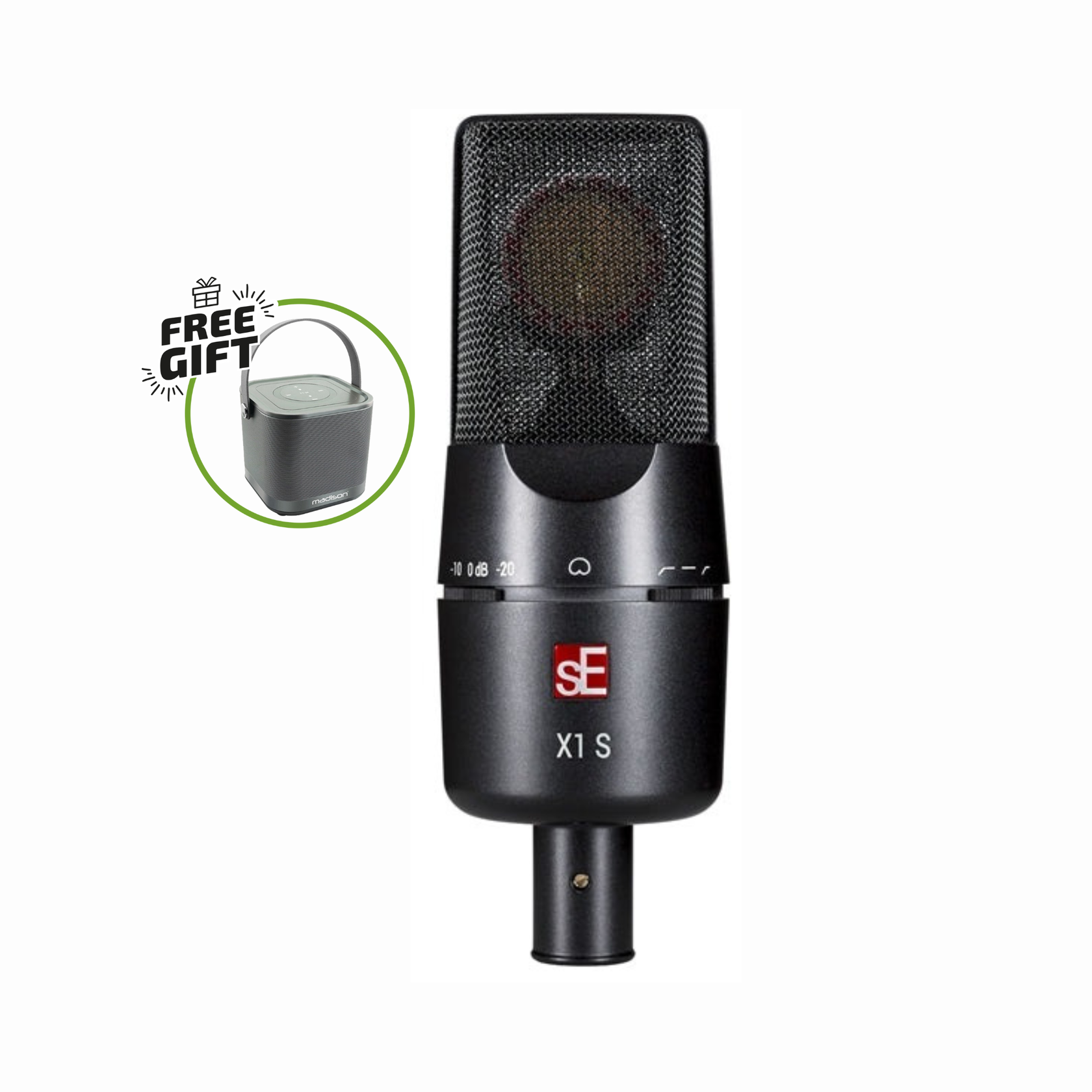 sE Electronics X1S Kondesator Studie Mikrofon + Free Gift