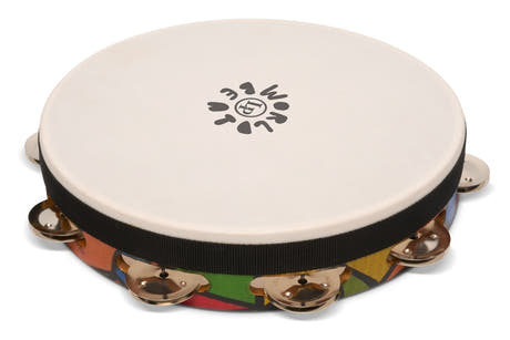 LP World Beat tamburin LP7023, Supertone 10", fast stemt, stålklemmer