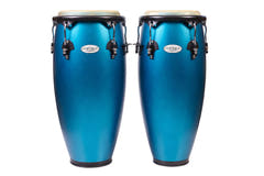 Toca Conga Synergy Wood Conga Set - matte ocean blue (2300OB)