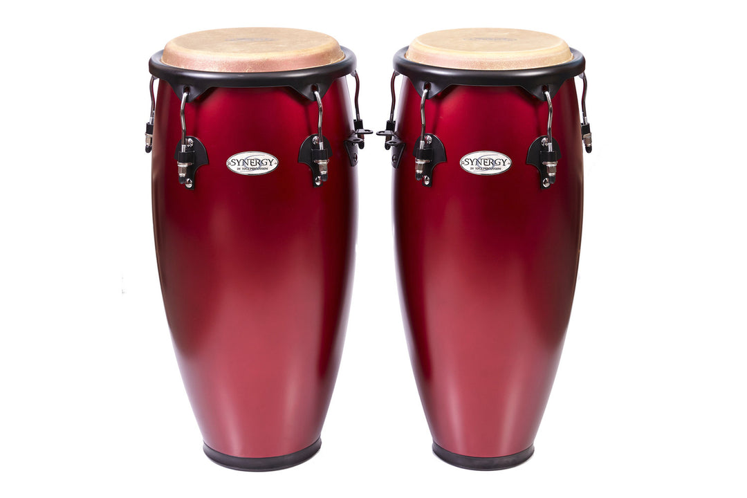 Toca Conga Synergy Wood Conga Set - matte racing red (2300RRD)