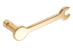 Toca Conga Fiberglass Magarita Blanca, Black Chrome - Tumba (4612-1/2FMB)
