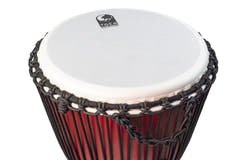 Toca Djembe Freestyle Rope Tuned - matte racing red (SFDJ-10RR)