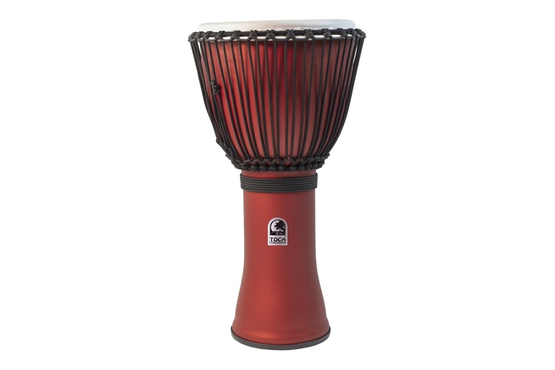 Toca Djembe Freestyle Rope Tuned - Matte Grey Skies (SFDJ-10GS)