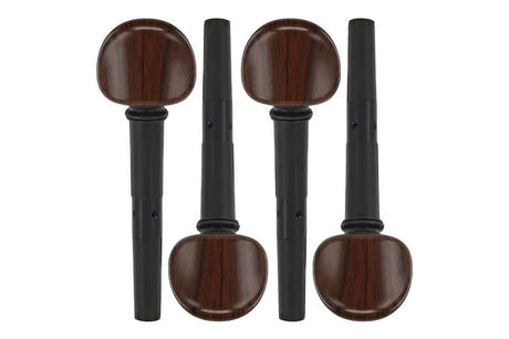 Wittner Finetune-Peg cello 1/2-1/4, Ø 10,8 mm, 4 stk., palisanderfarve