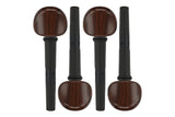 Wittner Finetune-Peg cello 1/2-1/4, Ø 10,8 mm, 4 stk., palisanderfarve