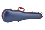 PURE GEWA Form shaped violin cases Polycarbonate FUN - 4/4 - 1/2 (Blue / Black)
