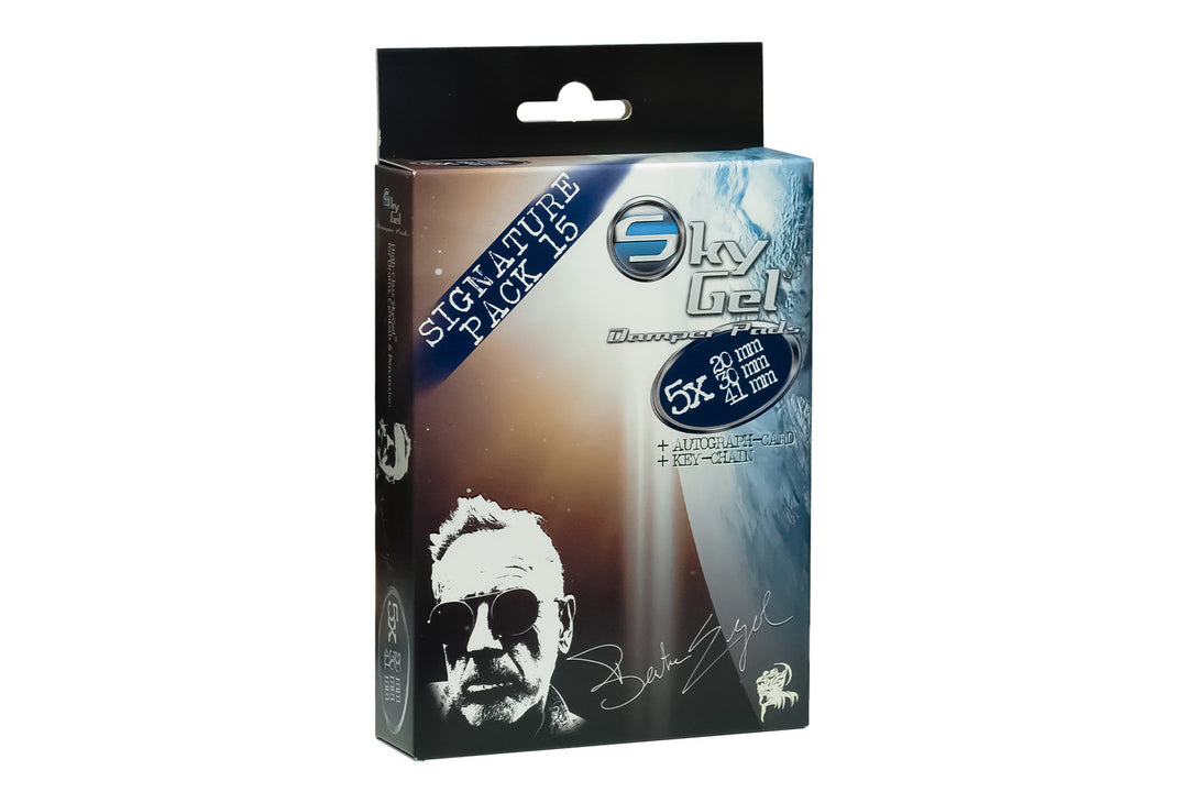 SKY Music Damper Pads SkyGel Signature Edition Bertram Engel - Gentian Blue (SG15BERGB)