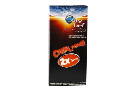 SKY Music Damper Pads SkyGel Kick StiXXer - Crystal Peach (SGKICP)
