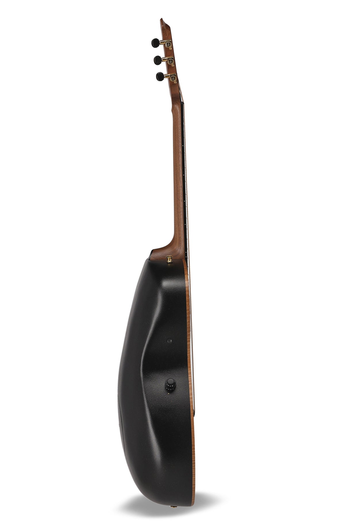 Adamas E-Acoustic Guitar ADAMAS U581T-FM Mid-Depth Non-Cutaway - Black Satin Copper Metal Flake (U581T-FM-G)