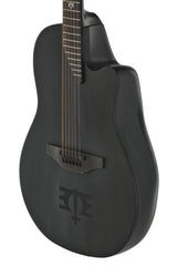 Adamas 1598-MEIII elakustisk guitar, Black Satin