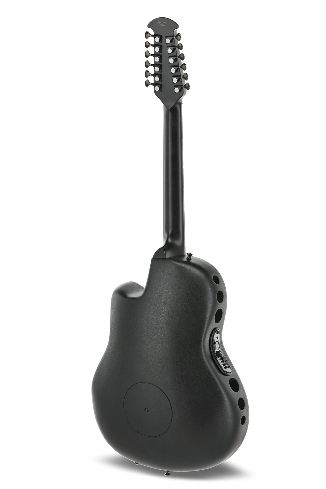 Adamas 1598-MEIII elakustisk guitar, Black Satin