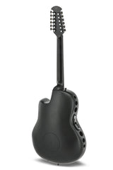 Adamas 1598-MEIII elakustisk guitar, Black Satin
