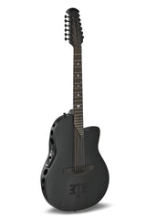 Adamas 1598-MEIII elakustisk guitar, Black Satin