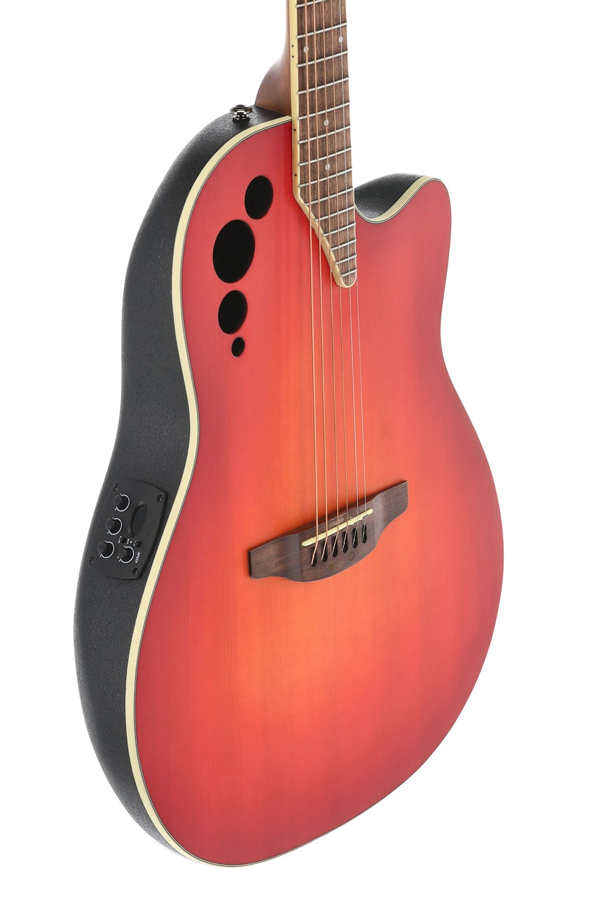Applause E-Acoustic Guitar Super Shallow Cutaway - Honeyburst Satin (AE48-1I)