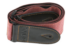 GEWA Guitar Straps New Colours - red berry (60 mm)