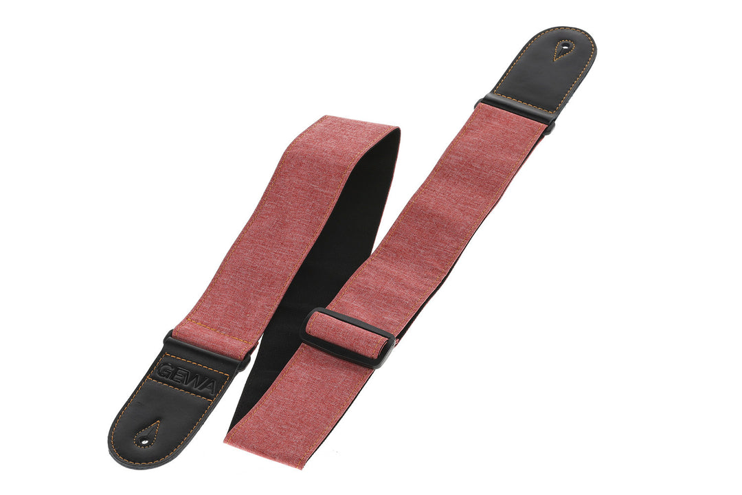 GEWA Guitar Straps New Colours - red berry (60 mm)