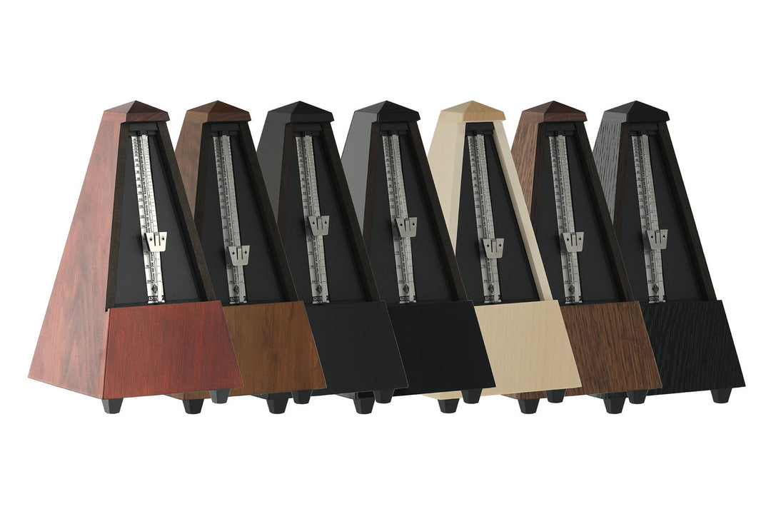 Wittner Metronome Pyramid shape - Nutbrown. Highgloss 813