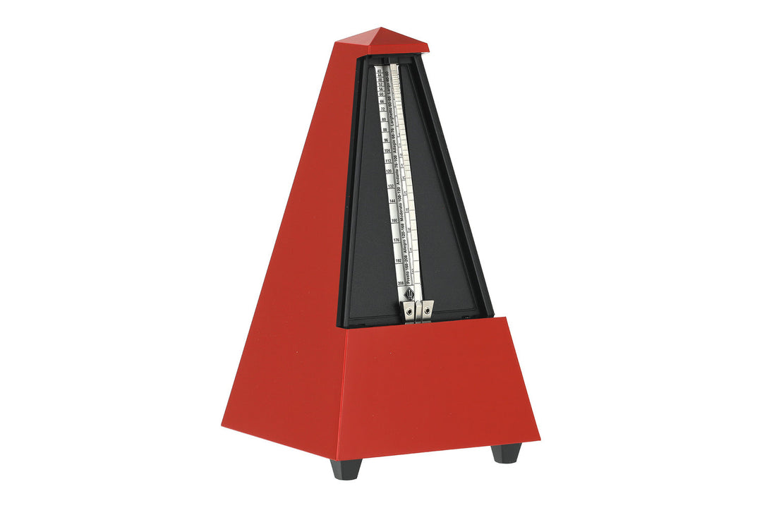 Wittner Metronome Pyramid shape - Dark red matt 845201
