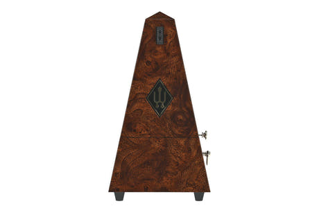 Wittner Metronome Pyramid shape - Root wood 855001