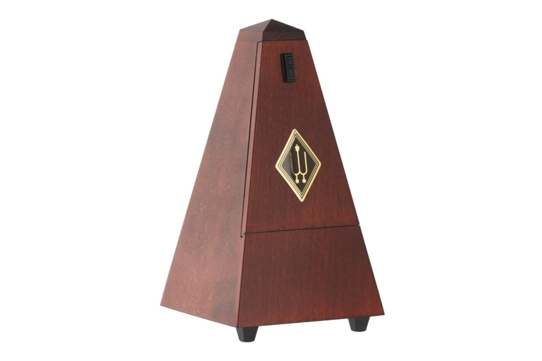 Wittner Metronome Pyramid shape - Cherry tree colour. Matt 801MK