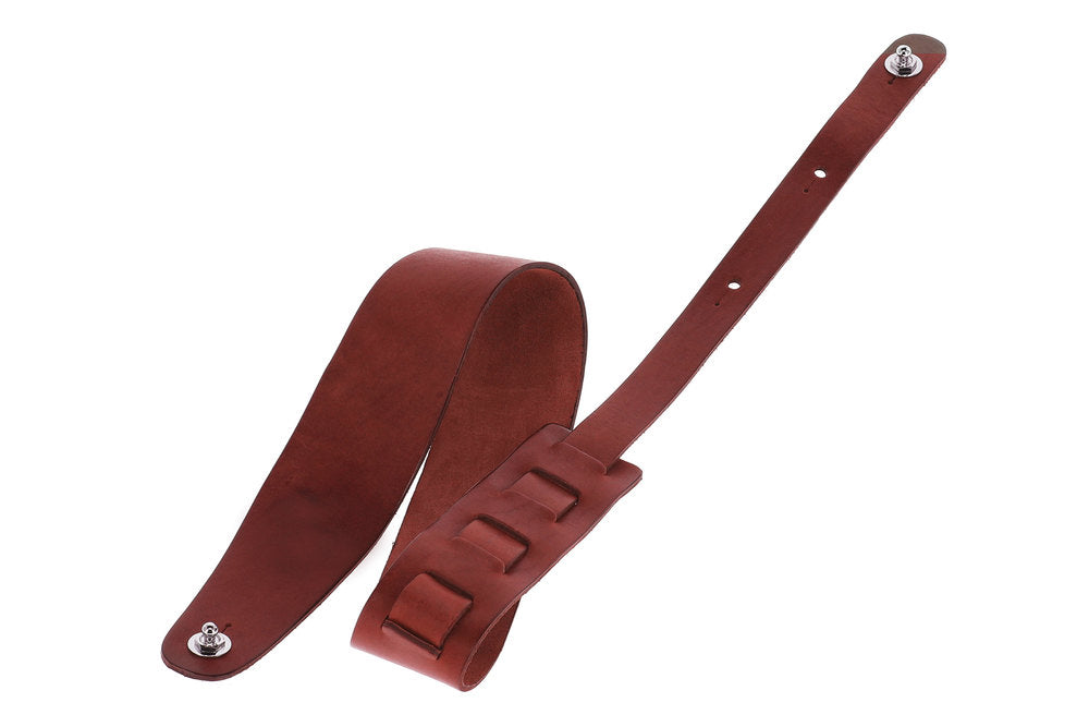 GEWA Premium Plain 70 guitarrem med Security Locks, rødbrun