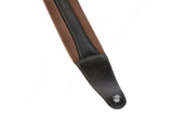 GEWA Guitar Straps Prestige 85 padded Security Locks - brown/black