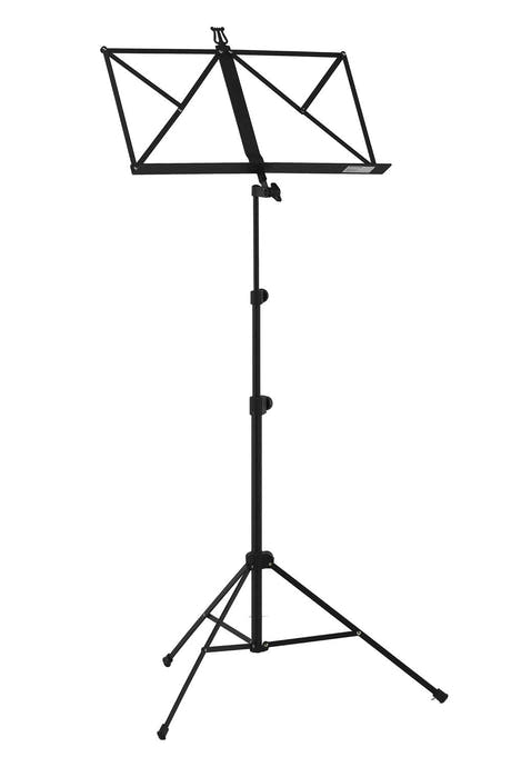 GEWA let nodestativ, sort, 50 til 102 cm, med taske