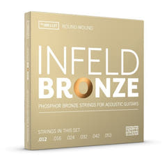 Thomastik-Infeld Strings for Acoustic Guitar Infeld Bronze - Set .012-.053 (IBR112T)
