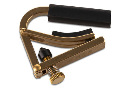 Shubb C9B Standard capo til ukulele, messing