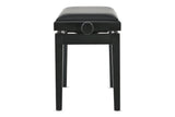 GEWA Piano bench Deluxe Vinyl - Black matt (Seat black)