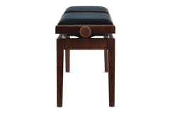 GEWA Piano bench Deluxe Double - Walnut matt