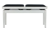 GEWA Piano bench Deluxe Double - White matt