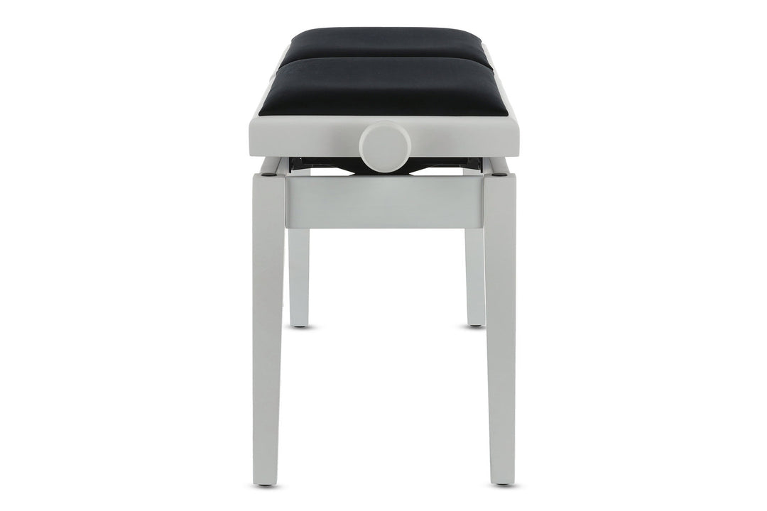 GEWA Piano bench Deluxe Double - White matt