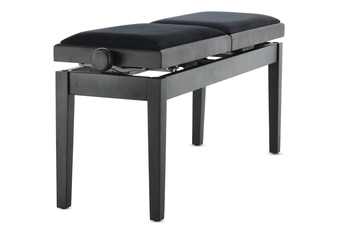 GEWA Piano bench Deluxe Double - Black matt