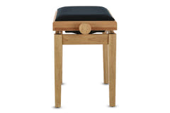 GEWA Piano bench Deluxe - Oak matt (Seat black)