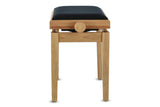 GEWA Piano bench Deluxe - Oak matt (Seat black)