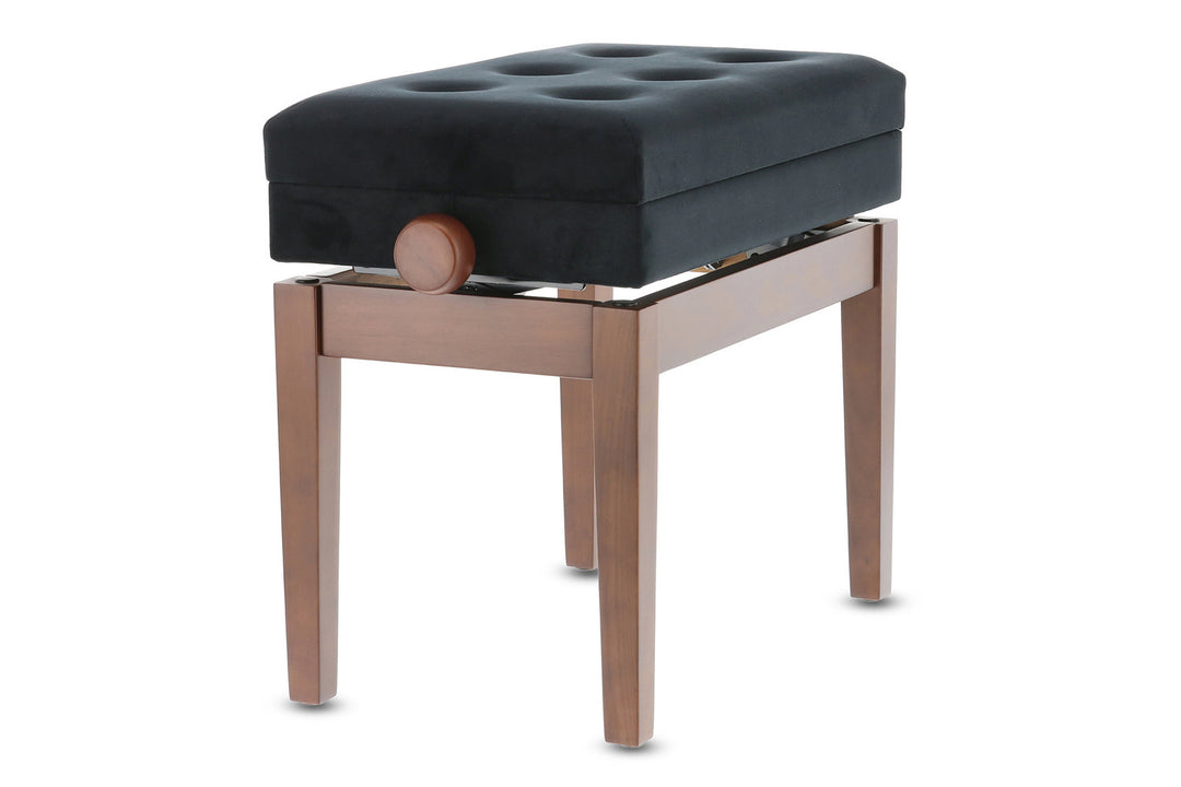 GEWA Piano bench Deluxe Compartment - Walnut matt