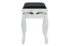 GEWA Piano bench Deluxe Classic - White matt