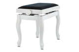 GEWA Piano bench Deluxe Classic - White matt