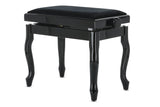 GEWA Piano bench Deluxe Classic - Black highgloss