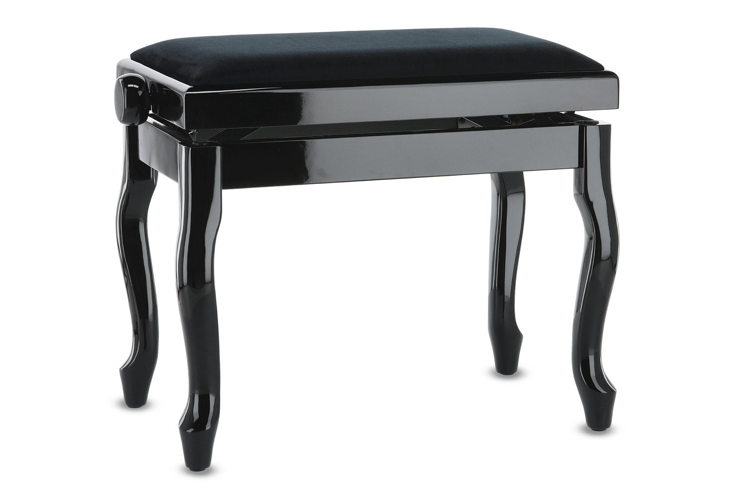 GEWA Piano bench Deluxe Classic - Black highgloss