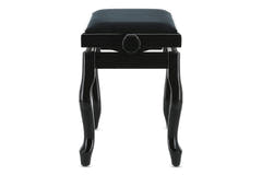 GEWA Piano bench Deluxe Classic - Black highgloss