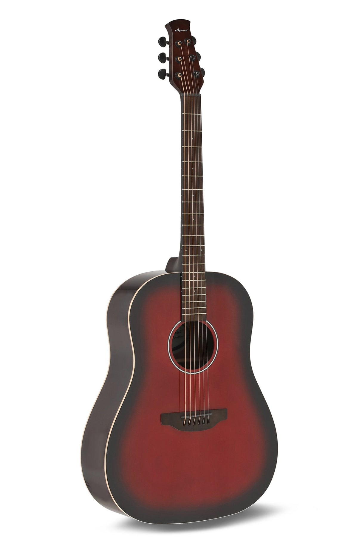 Applause Acoustic Guitar Jump Slope Shoulder D Gloss - Cherry Burst (AAS-69-CB)