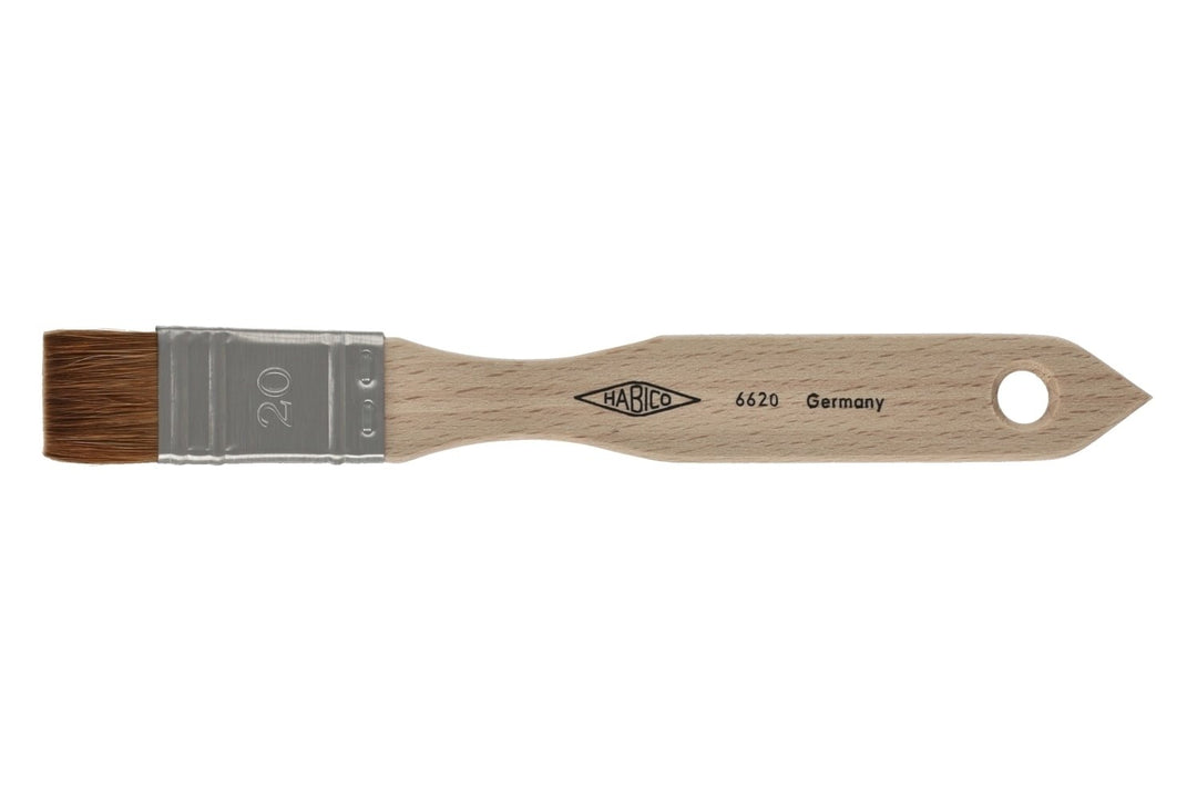 Habico Brush Red marten hair - Width 40mm (Hair length 23mm)