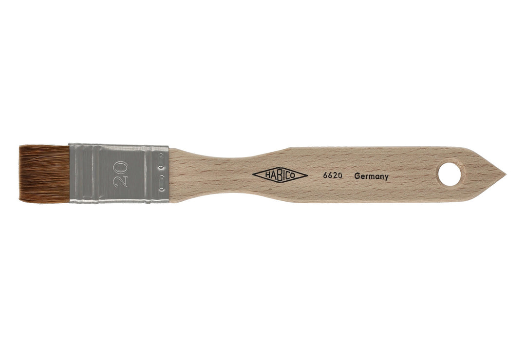 Habico Brush Red marten hair - Width 40mm (Hair length 23mm)
