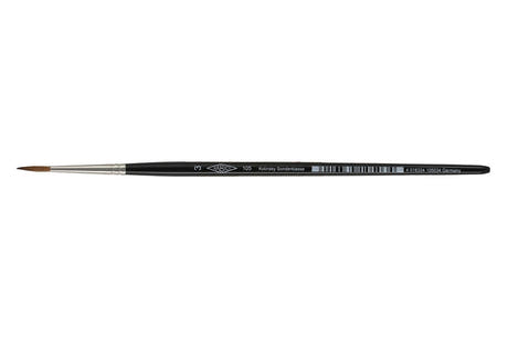 Habico nr. 105 retoucheringspensel i rødmår, 13 mm
