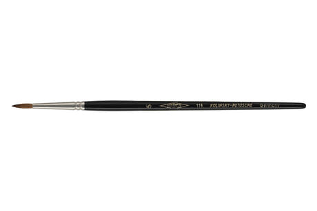 Habico nr. 115 retoucheringspensel i rødmår, 13 mm