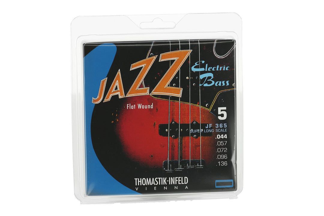 Thomastik-Infeld E-Bass Strings Jazz Bass Flat wound - Set 5-str. super long (JF365)