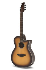 Applause E-Acoustic Guitar Jump OM Electro Cut Gloss - Tobacco Burst (AEO-69-TB)